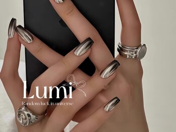 ルミネイル 池袋東口サンシャイン店(Lumi Nail)/金属光宿る未来黒美学像型1