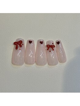 ネイルサロン スラッシュ(SLASH)/【momo】バレンタイン定額コース