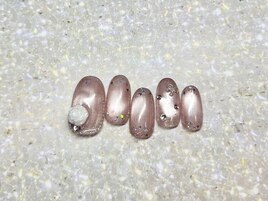 3月定額/ガーリーネイル