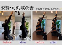オルカ整体院(ORCA整体院)の雰囲気（お客様の4割ほどが男性です！気兼ねなくご利用ください！）