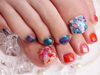 サムズネイル(SAM'S NAIL)/海に行きたくなる夏FOOT♪