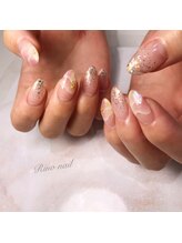 リノ ネイル(Rino nail)/夕焼けの波打ち際