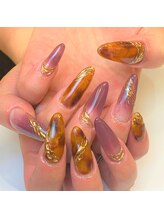 メイト(mate)/べっ甲ネイル