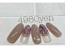 フェアリーヘア ニーナ(Fairy Hair Ni-na)/10月ネイル4980円／パラ5980円