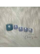 ネイルサロンクリアヴィラ(nail salon clear villa)/フットデザインチョイス☆¥9350