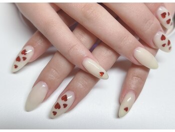 クララ(CLARA)/レモンイェローに赤のハート♪