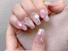 スペラ 大宮店(Spera)/ハートチェーンチークネイル