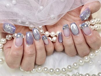 ミヌ(Minou)/ブルービジューネイル