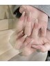 【HAND】グラデーション／フレンチネイル 　¥7,000   90min