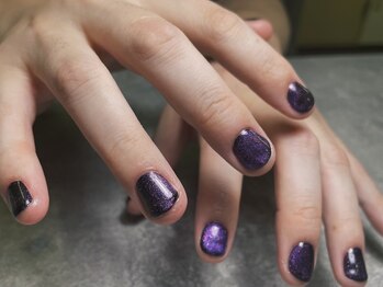 オムネイル 渋谷(HOMME NAIL)/マグネットネイル ¥6.600