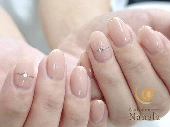 ナナラ(Nanala)/シンプルオフィスフレンチミラー