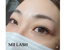 MII LASH Eye lash&Eye browの雰囲気(パリジェンヌ)