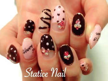 スターチス ネイル(Statice Nail)/フリーオーダーゴージャス