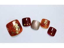 フィールネイル 天王町店(feelnail)/フット・トレンド定額　9500円