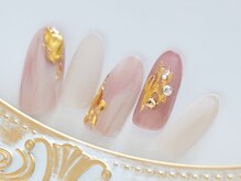 チェリーネイル(Cherry nail)/ニュアンスマットネイル