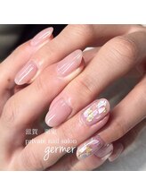 ジェルメ(germer)/ピンクカラーにシェルを合わせて