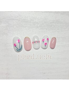 ピアルシア(piaaLucia)/チューリップネイル