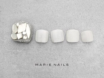 マリーネイルズ 大阪梅田店(MARIE NAILS)/フット新規7000円 0620cジュエル