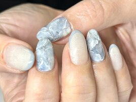 リアル大理石ネイル