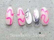 サロンストロベリームーン(Salon Strawberry Moon)/ニュアンスネイル　￥7980