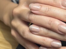 ワイズエディットネイル 神戸元町(y's Edit Nail)/ワンカラー（+ラメグラデ）