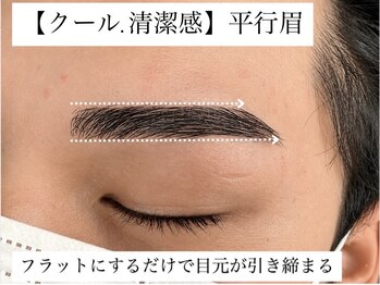 シャイン(SHINE)/平行眉