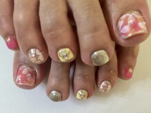 プラハネイル(+HER 美甲)/フラワーペイント