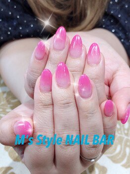 エムズスタイル ネイルバー(M's Style NAIL BAR)/ショートスカルプ付け放題♪