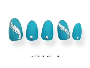 マリー ネイルズ いわきラトブ店(MARIE NAILS)/定額5500円税込　シンプル0603a