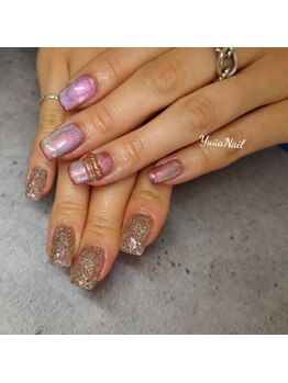 ユーアネイル(Yuua Nail)/キラキラリングネイル