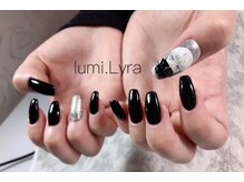 ルミリラ(lumi.Lyra)/ワンカラー＋痛ネイル