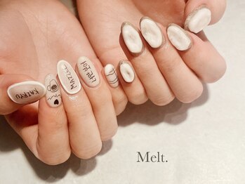 メルト(Melt.)/落書きネイル♪付け放題¥12800