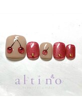 アルティノ ネイル ガーデン(altino nail garden)/*foot*さくらんぼ