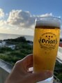 アベル(Avelle) 大好きな海を見ながらお休みの日は、サンセットを見ながらビール