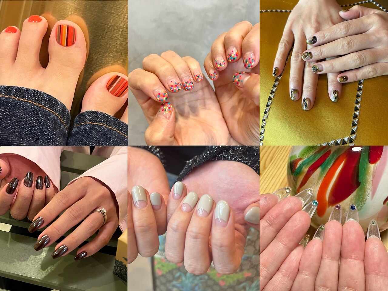 ストーリー•イン•カラー ネイル4本セット プロ向けネイル用品卸のネイル