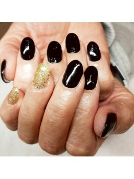 ウェリネイルサロン(WelinailSalon)/シンプルなハンドネイル　3880円