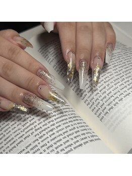 金箔埋め込みデザスカ