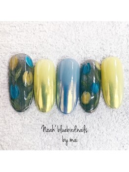 ノアブルーバードネイルズ(Noah' bluebird .nails)/Noah'オリジナル春ネイル＊１