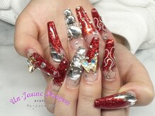 アン ジョーヌドラゴ/【ロングネイル】赤ネイル