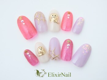 エリクサーネイル 神田(Elixir Nail)/やり放題/クーポン使用