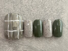 サンド　チェックニュアンス