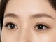 エムズネイルアイラッシュ(M's nail eyelash)の写真/【LEDエクステ導入】施術後のキレイさが持続♪汗水に強く施術直後の洗顔もOK！フラットラッシュもご用意◎