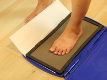 ゆりの雰囲気(初回は足裏バランスをチェックし、爪トラブルの原因を視覚的判定)