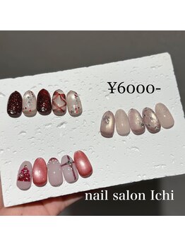 イチ 富山駅店(Ichi)/12月新作定額ネイル♪ &nbsp;6000円