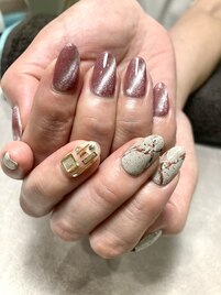 大理石ネイル