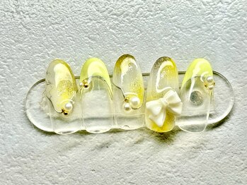 ミリミリネイル(MILI mili nail)/イエローネイル