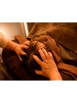 ヘッドスパで癒されたい