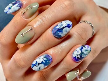 ミネルヴァ 銀座(Minerva)/#フィルイン#ニュアンス#ネイル