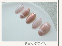 プレンティー 北千住西口店(plenty)/チェックネイル
