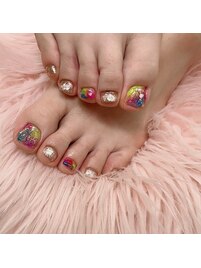 定額フットネイル
